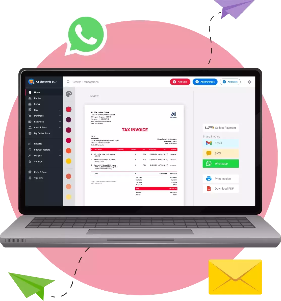 Billing ERP Software
